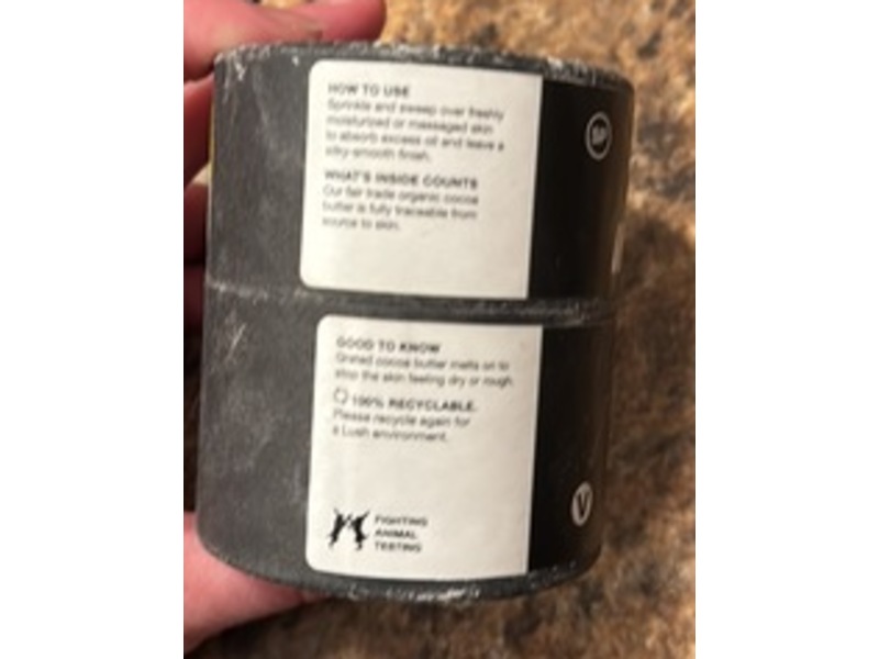 Lush Dusting Powder, Silky Underwear, 2.2 oz/65 g