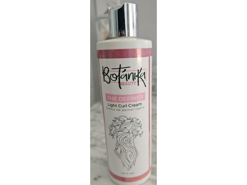 Botanika Beauty The Definer Light Curl Cream, 12 fl oz/354 mL
