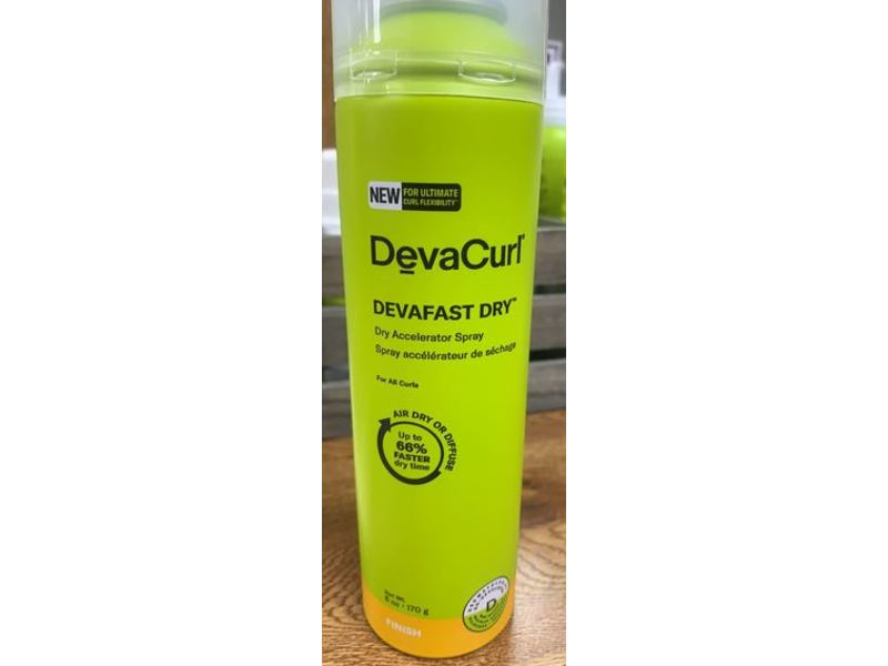 DevaCurl DevaFast Dry Accelerator Spray, Finish, 6 oz/170 g
