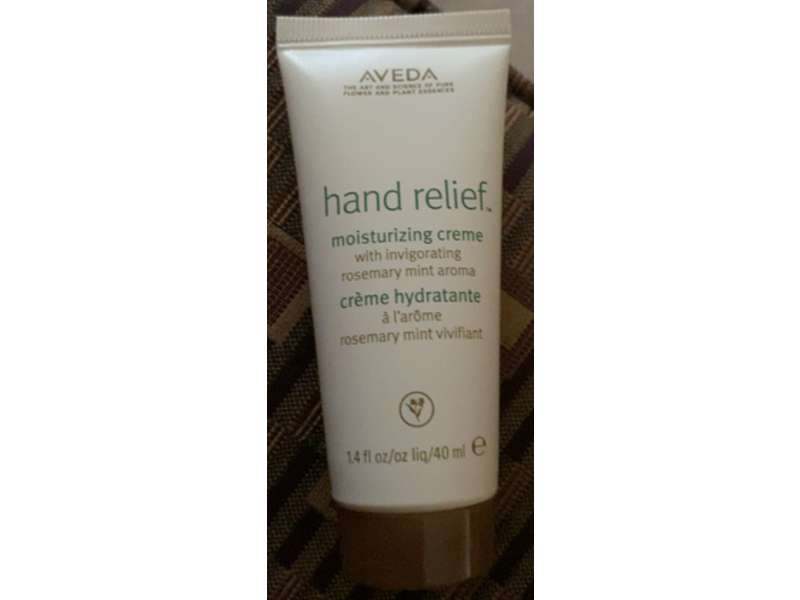 Aveda Hand Relief Moisturizing Creme, Invigorating Rosemary Mint Aroma, 1.4 fl oz/40 mL