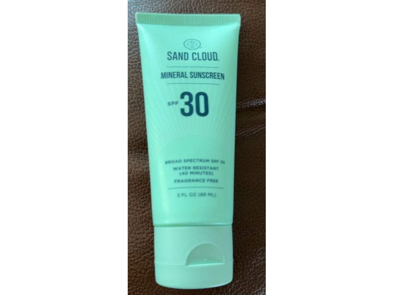 Sand Cloud Mineral Sunscreen, SPF 30, 3 fl oz/89 mL