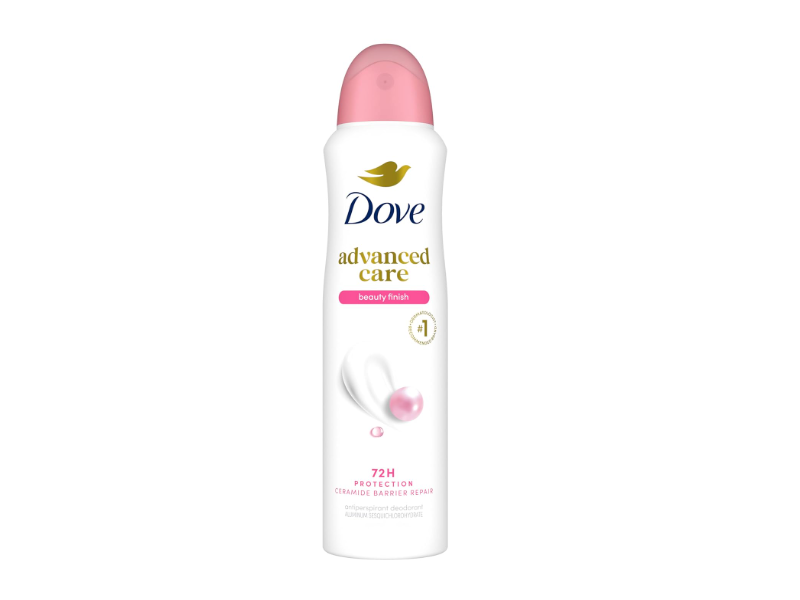 Dove Dry Spray Antiperspirant, Beauty Finish, 3.8 oz/107 g