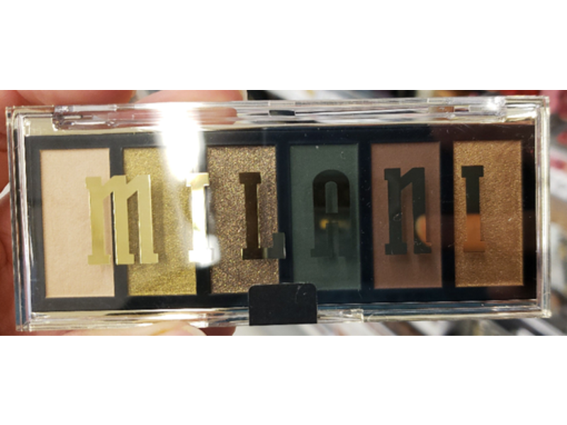 Milani Most Wanted Eyeshadow Palettes, 120 Outlaw Olive, 0.18 oz/5 g