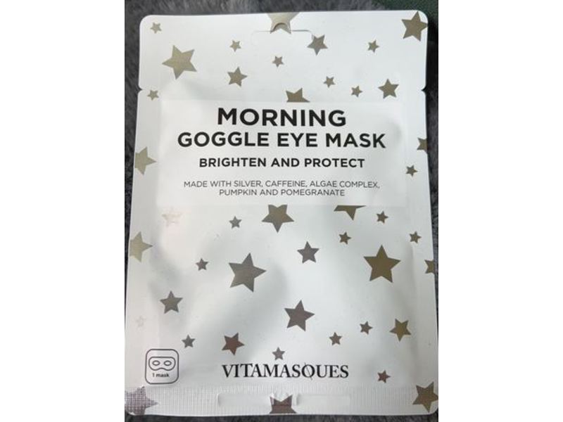 Vitamasques Morning Goggle Eye Mask, Brighten & Protect, 1 Count