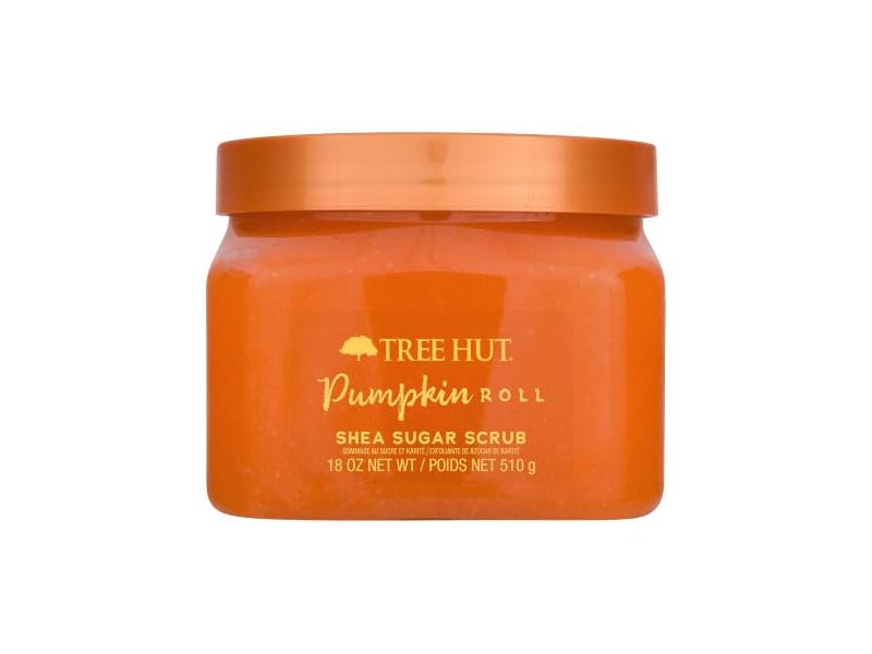 Tree Hut Pumpkin Roll Scrub, Shea Sugar, 18 oz/510 g