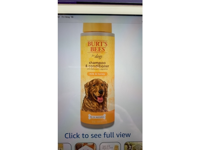 Burt's Bees Shampoo and Conditioner, Milk And Honey, 12 fl oz/354 mL