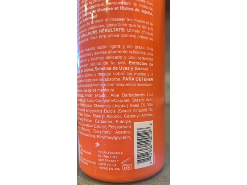 California Mango Hand & Body Lotion, 16.9 fl oz/500 mL