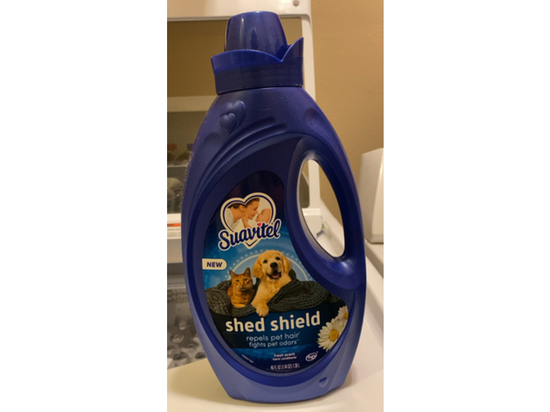 Suavitel Shed Shield Fabric Conditioner, Fresh Scent, 46 fl oz/1.36 L