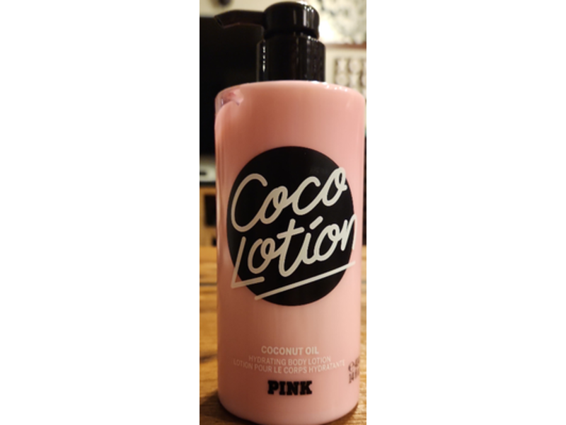 Pink Hydrating Body Lotion, Coconut Oil, 14 fl oz/414 mL