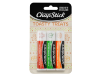 Chapstick Toasty Treats Lip Balm, Gingerbread Cookie, Warm Cinnamon Roll, Spiced Apple Crumble, 0.15 oz/4 g - Image 2