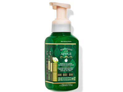 Bath & Body Works Gentle & Clean Foaming Hand Soap, Mahogany Apple, 8.75 fl oz/ 259 mL