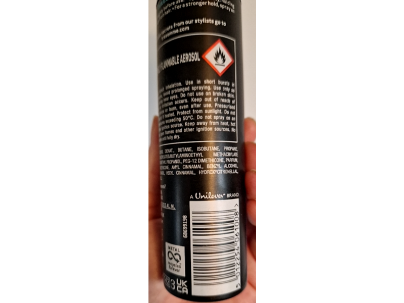 TreSemme Firm Hold Hairspray, Level 3, 100 mL