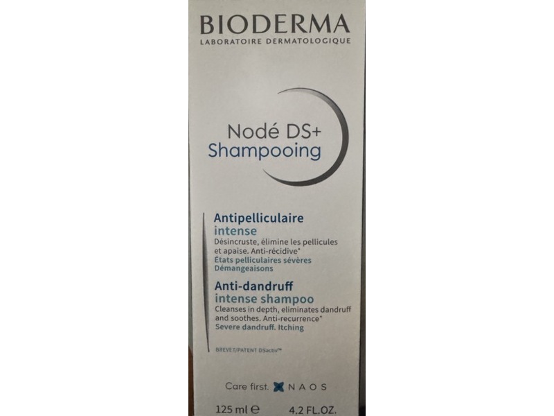 Bioderma Anti-Dandruff Intense Shampoo, 4.2 fl oz/125 mL