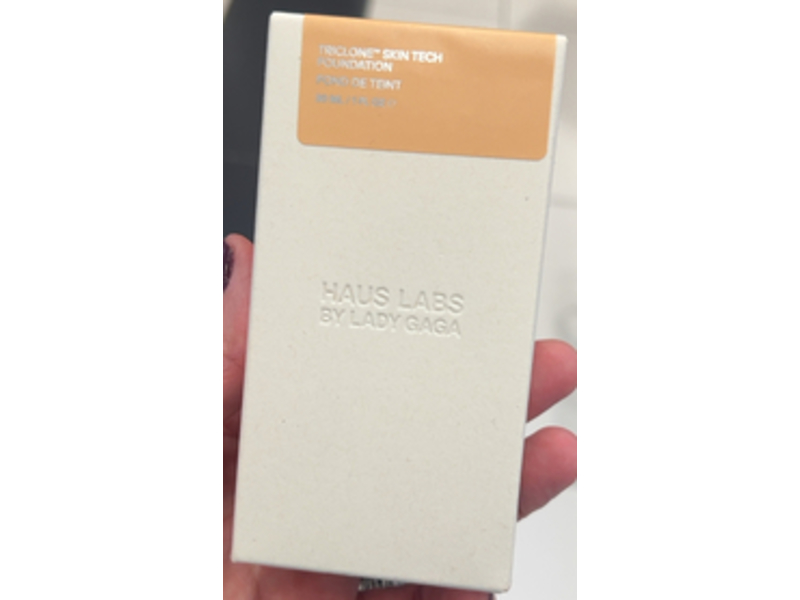 Haus Labs By Lady Gaga Triclone Skin Tech Foundation, 130 Light Warm, 1 oz/30 mL