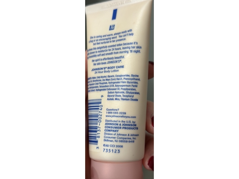 Johnson's Body Care 24 Hour Body Lotion, 2 fl oz/59 mL