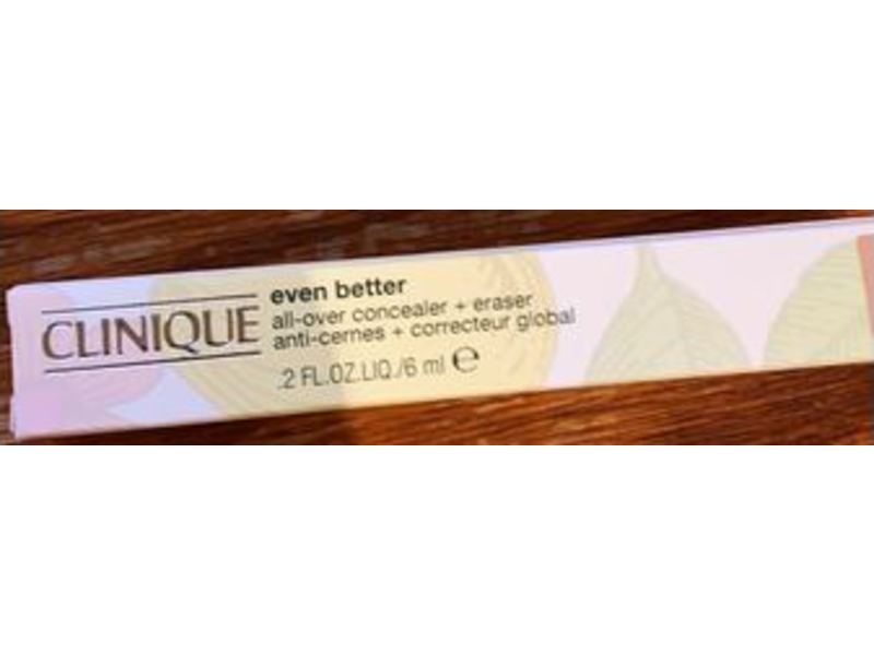 Clinique Even Better All-Over Concealer + Eraser, CN 40 Cream Chamois, 0.2 fl oz/6 mL
