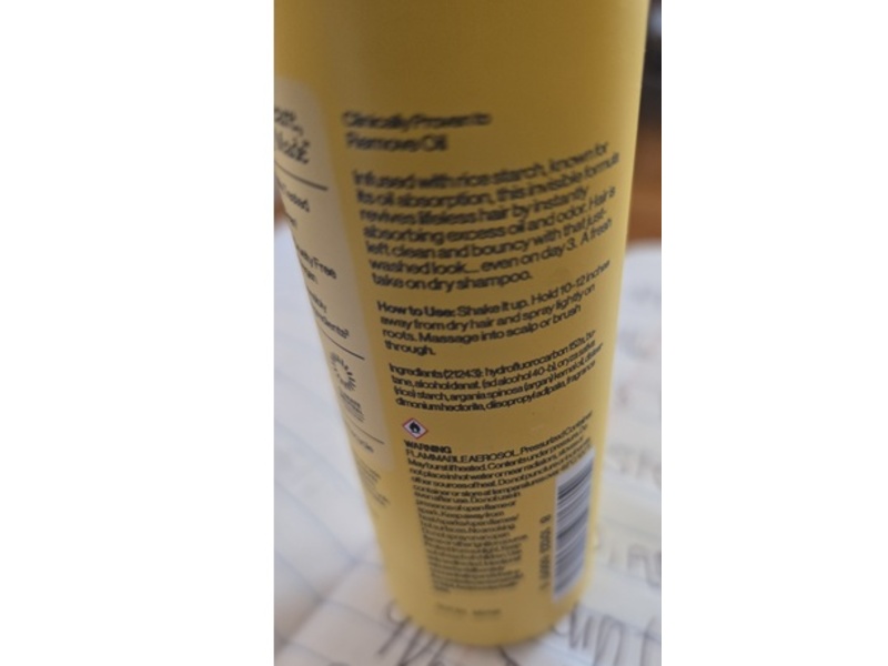 Eva.Nyc Freshen Up Invisible Dry Shampoo, Warm Vanilla, 7.3 oz/206 g