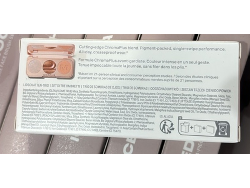Morphe Eyeshadow Trio, Dream Sequins, 0.12 oz/3.5 oz