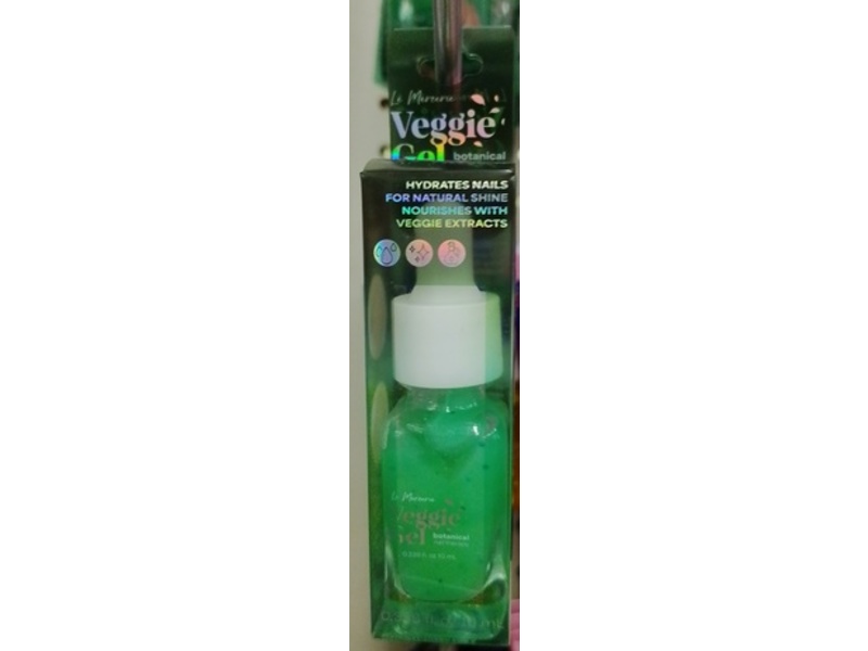 Le Mercerie Veggie Gel Botanical Nail Therapy, 0.338 fl oz/10 mL