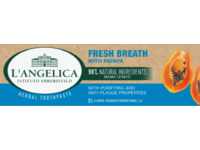 Langelica Herbal Toothpaste Fresh Breath, Papaya, 75 mL - Image 2