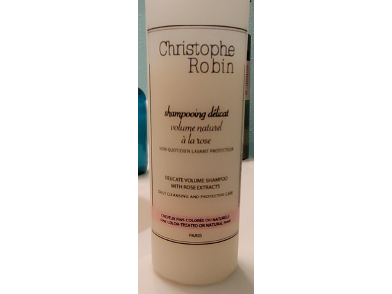 Christophe Robin Delicate Volume Shampoo, With Rose Extract
