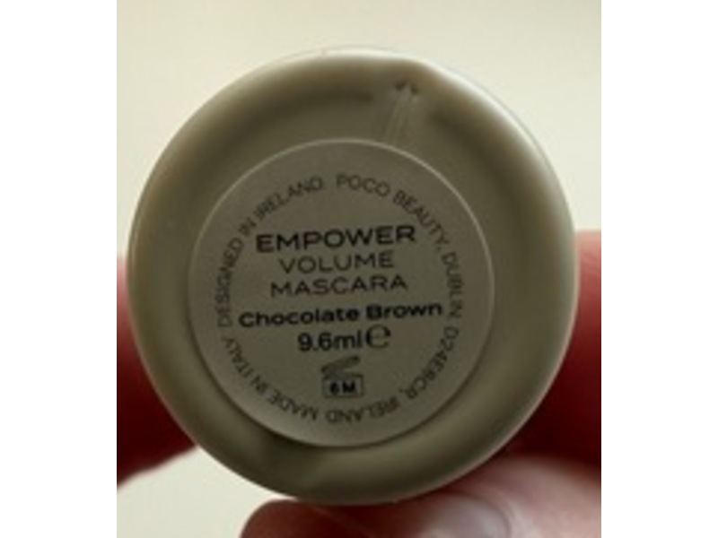 Poco Beauty Empower Volume Mascara, Chocolate Brown, 9.6 mL