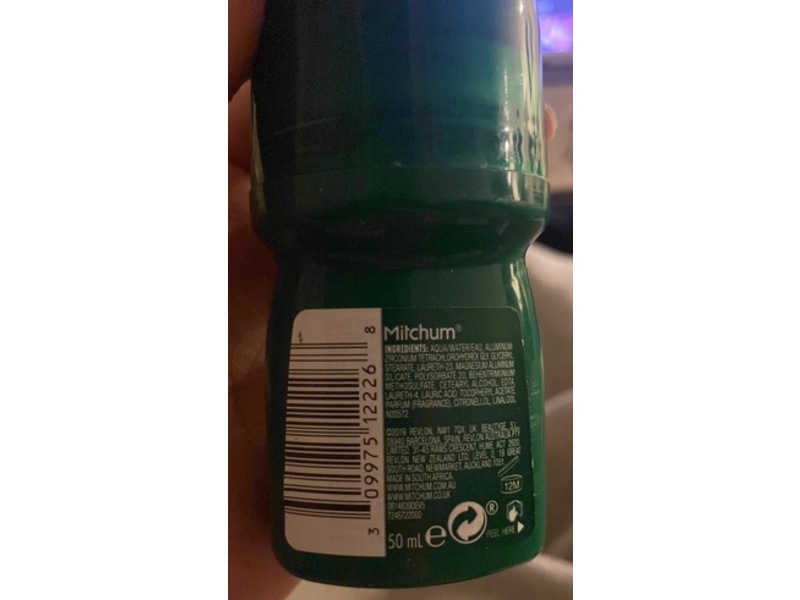 Mitchum Triple Odor Defense Antiperspirant & Deodorant Roll On, Sport, 50 mL