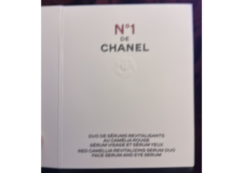 Chanel No.1 Red Camellia Revitalizing Face And Eye Serum Duo