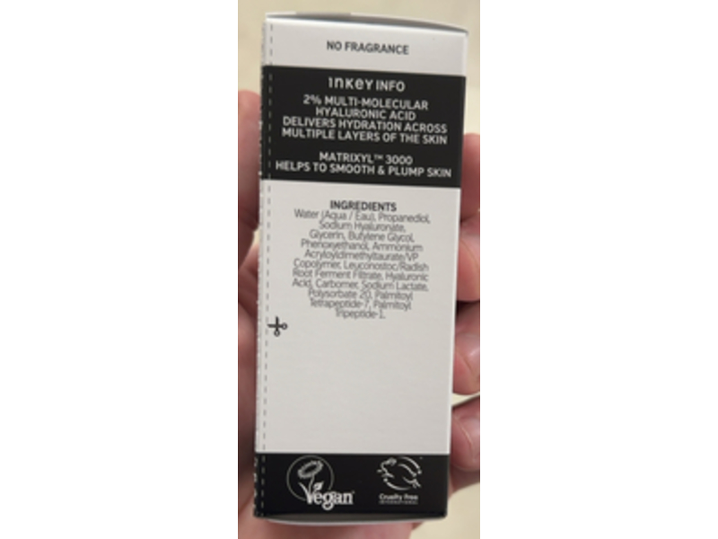 The Inkey List Hyaluronic Acid Serum, 2 fl oz/60 mL