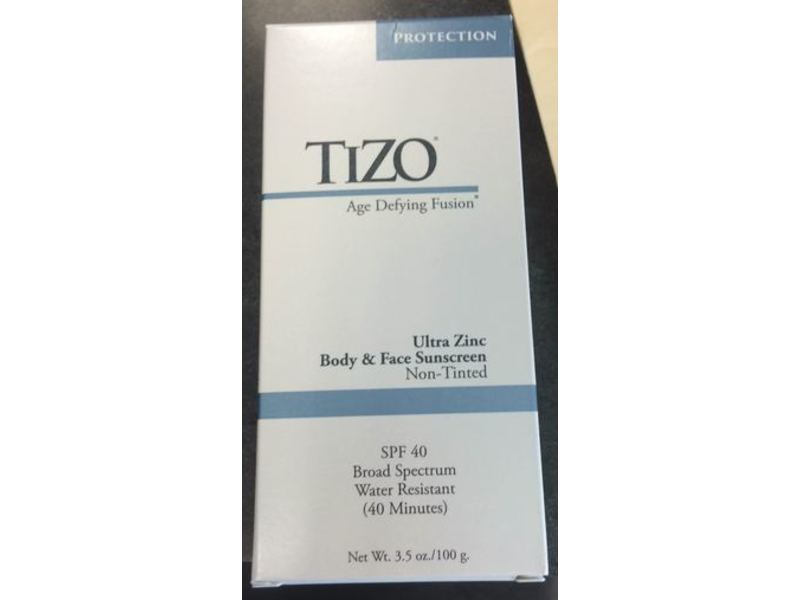 Tizo Ultra Zinc Non-Tinted Body & Face Sunscreen, SPF 40, 3.5 oz/100 g