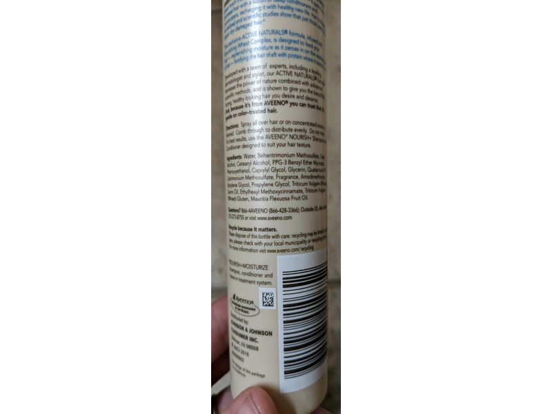 Aveeno Nourish+Condition Leave-In Treatment, 5.2 fl oz/154 mL