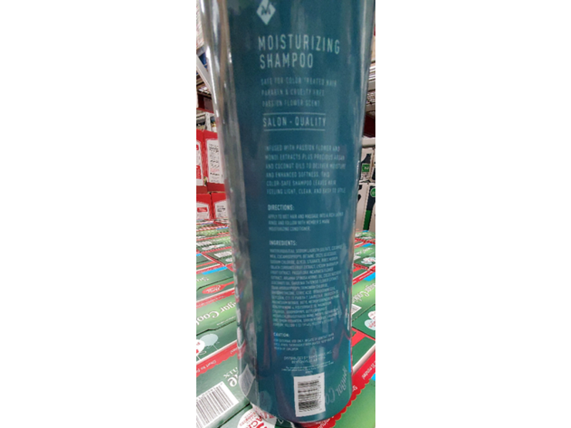 Member's Mark Moisturizing Shampoo, Salon-Quality, 33.8 fl oz/1 L