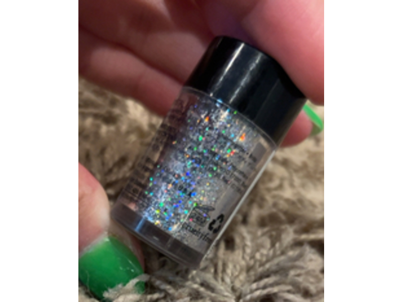 NYX Face & Body Glitter Brilliants, Crystal, 0.08 oz/2.5 g