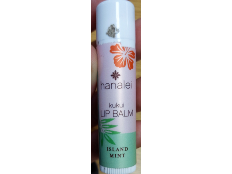 Hanalei Kukui Lip Balm, Island Mint, 0.15 oz/4.25 g