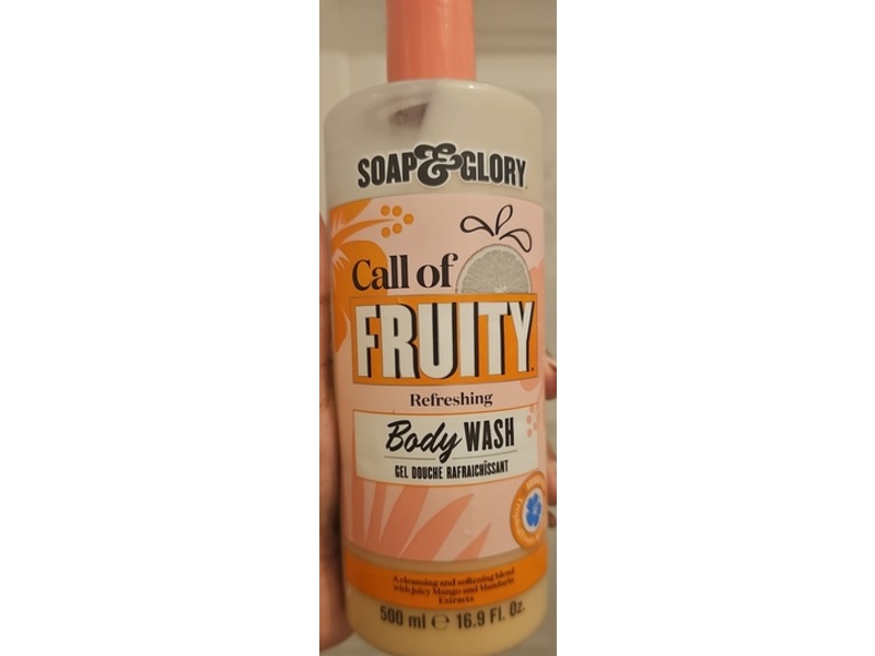 Soap & Glory Refreshing Body Wash, Call Of Fruity, 16.9 fl oz/500 mL