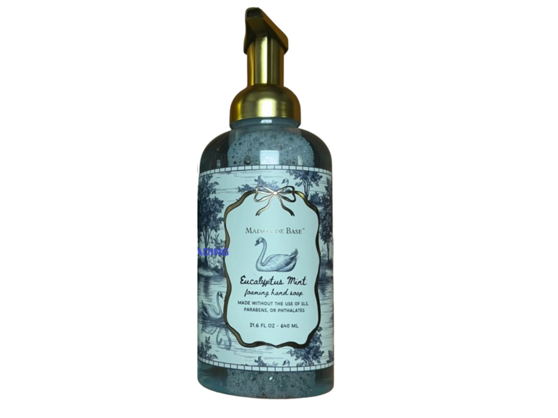 Maison De Base Eucalyptus Mint Foaming Hand Soap, 21.6 fl oz/640 mL