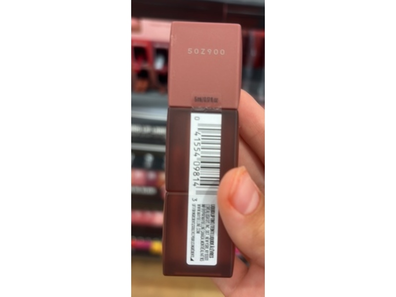 Maybelline New York Super Stay Teddy Tint Liquid Lip Tint, 100 Kitten Heel, 0.17 fl oz/5 mL
