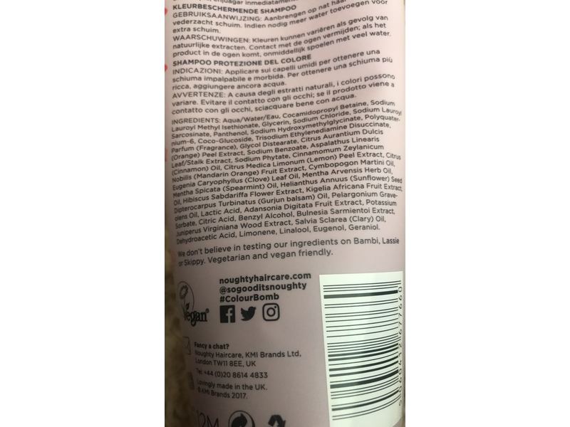 Noughty Color Bomb Color Protecting Shampoo, 8.4 fl oz / 250 ml