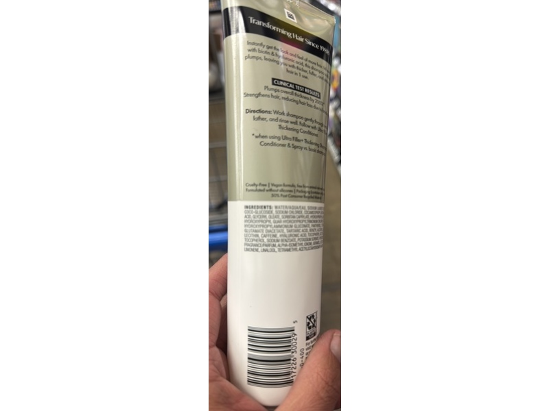 John Frieda Ultra Filler+ Thickening Shampoo, 10 fl oz/295 mL