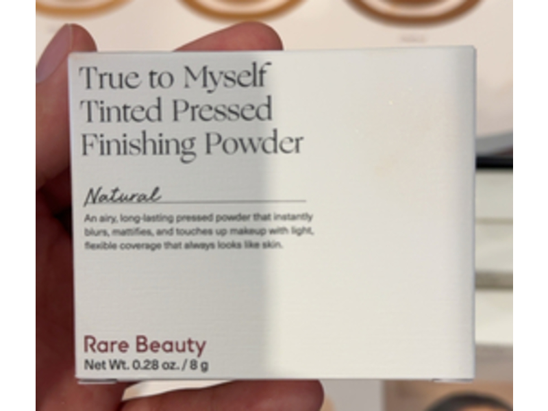 Rare Beauty True To Myself Tinted Pressed Finishing Powder, Natural, 0.28 oz/8 g