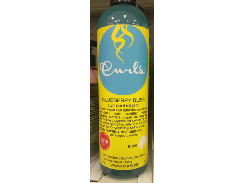 Curls Curl Control Jelly, Blueberry Bliss, 12 fl oz/354 mL