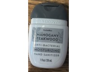 Bath & Body Works Anti-Bacterial Moisturizing Hand Sanitizer, Mahogany Teakwood, 1 fl oz/29 mL - thumbnail 2