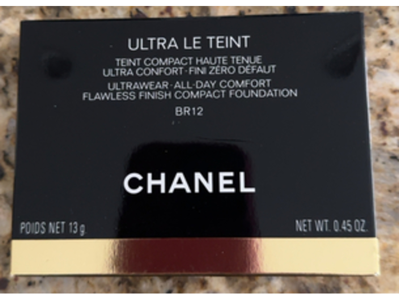 Chanel Ultra Le Teint Flawless Finish Compact Foundation, BR12, 0.45 oz/13 g