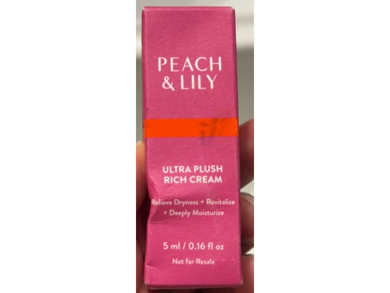 Peach & Lily Ultra Plush Rich Cream, 0.16 fl oz/5 mL
