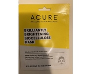 Acure Brilliantly Brightening Biocellulose Mask, Niacinamide & Kale, 0.67 fl oz/20 mL - thumbnail 2