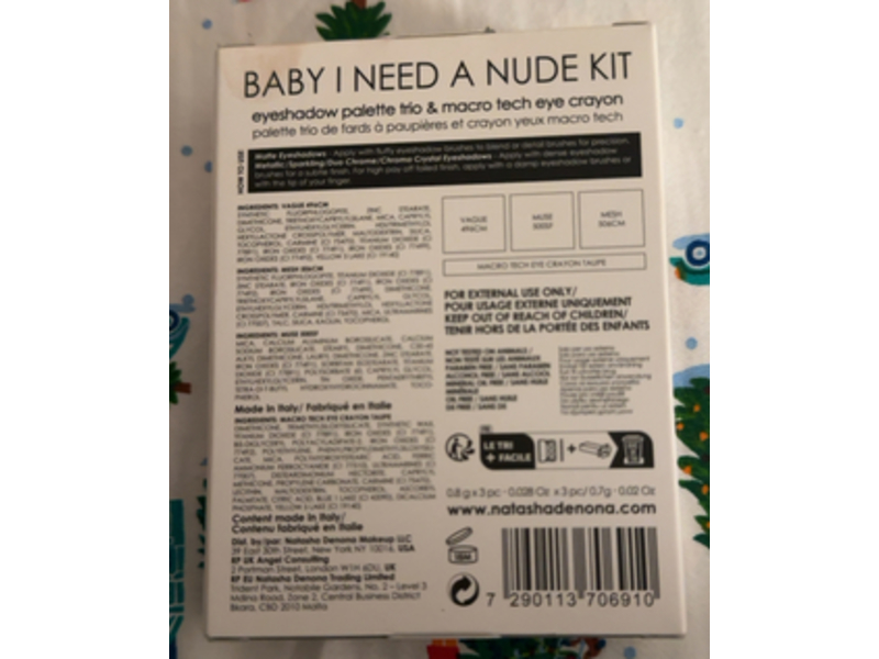 Natasha Denona Baby I Need A Nude Eyeshadow Kit