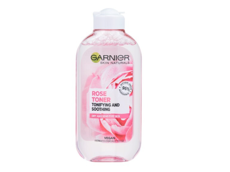 Garnier Tonifying & Soothing Rose Toner, 200 mL