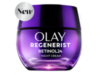 Olay Regenerist Retinol 24 +Peptide Night Hydrating Moisturizer, Fragrance-Free, 0.5 fl oz/15 mL - thumbnail 1