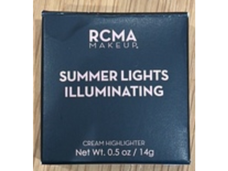 RCMA Makeup Summer Lights Illuminating Cream Highlighter, Sun-Kissed, 0.5 oz/14 g