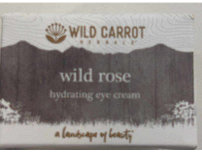 Wild Carrot Wild Rose Hydrating Eye Cream, 15 mL